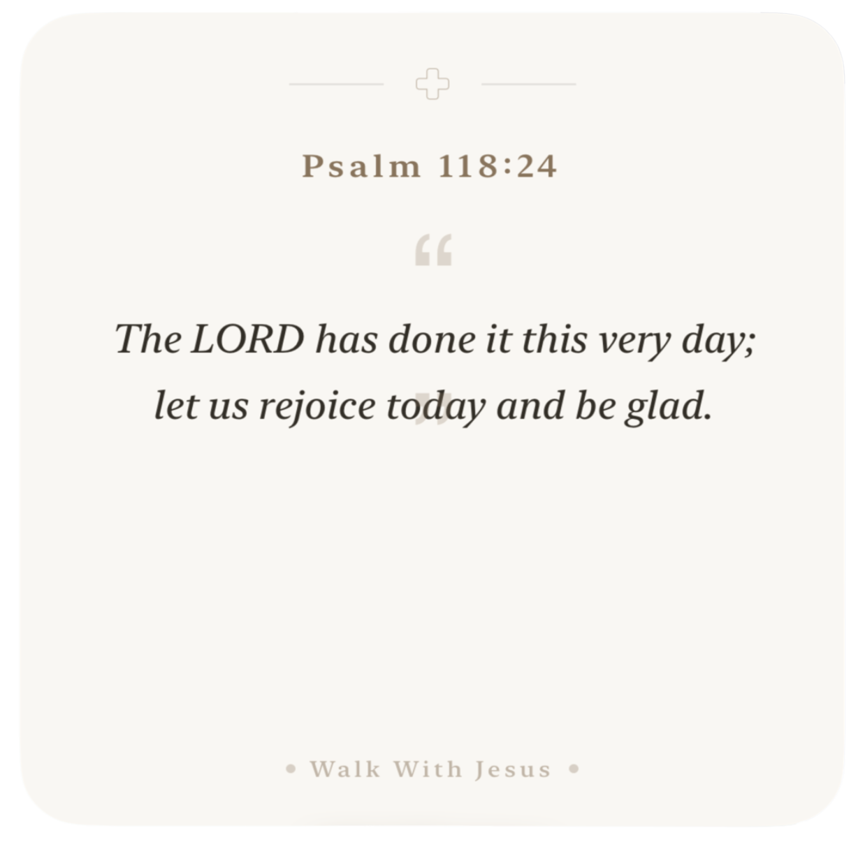 Large widget showing full verse